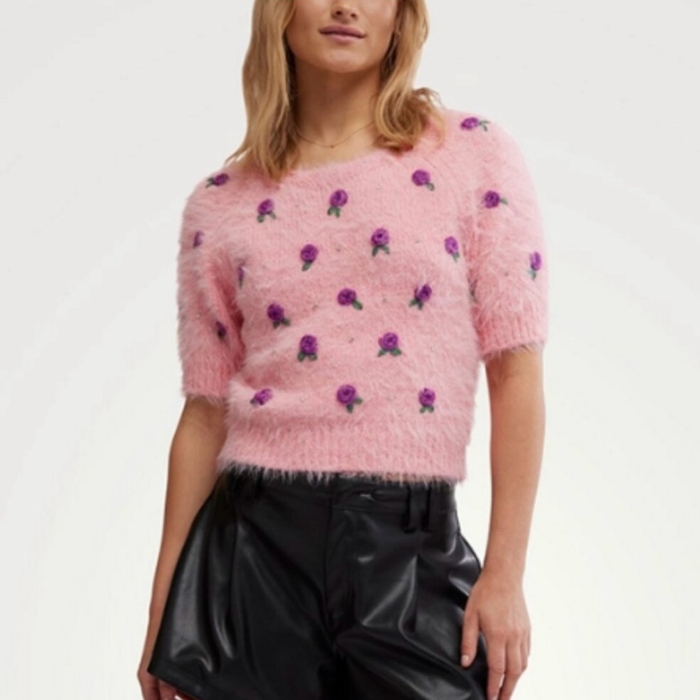 Free People Winter Blooms Size Large NWT